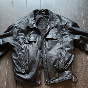 Genuine Leather Biker Jacket